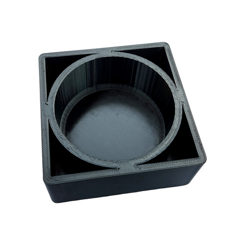 mDOS 8 oz Mason Jar Holder - 2x2 Gridfinity-Compatible Jar Stand