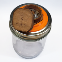 Magic-Flight Finishing Grinder Mason Jar Adapter Plate