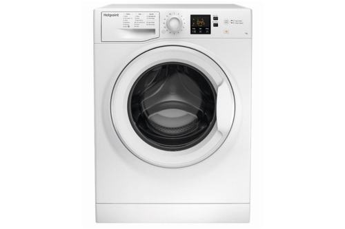 Hotpoint NSWF743UW 7kg Washing Machine White Front View