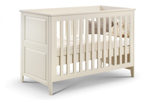 Cameo Cot Bed Stone White Main Image