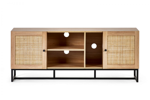 Padstow TV Unit in Oak