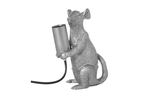 Marvin The Mouse Silver Table Lamp