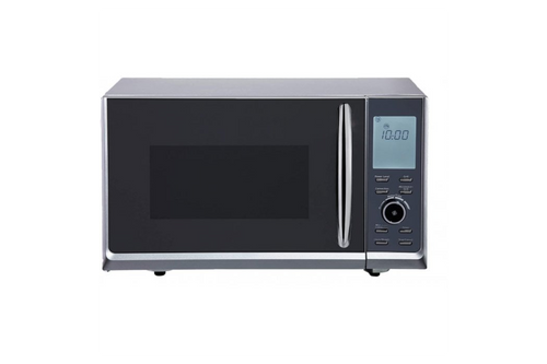 Daewoo 25L 900W Combi Microwave Silver Front View