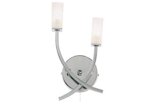 Cuba Wall Light Chrome