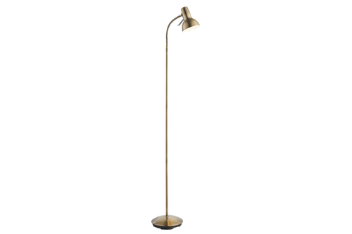 Sorrento Floor Lamp Antique Brass