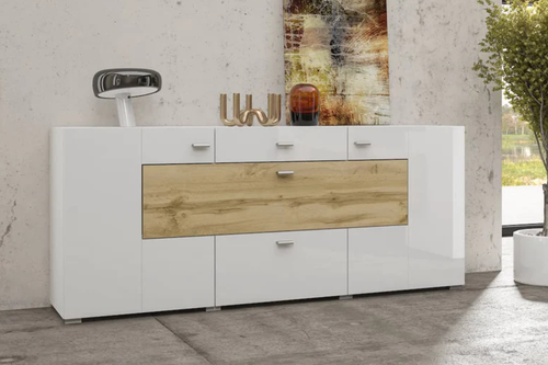 Coby-26 Large Sideboard White