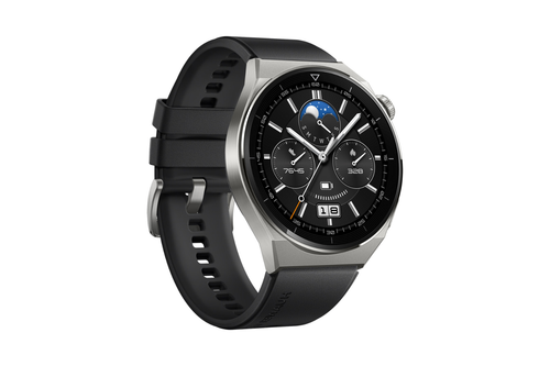 Huawei GT 3 Pro Titanium Smartwatch Black Main Image