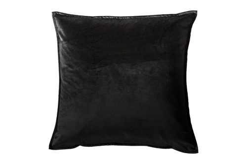Rerrin Velvet Oxford Cushion Black