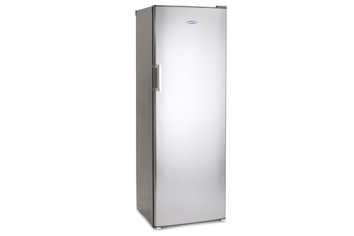 IceKing RL340ES 170cm Tall Larder Fridge Silver exterior view