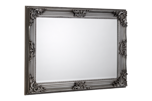 Rococo Pewter Wall Mirror main image