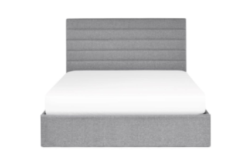 Merida Lift Up Kingsize Storage Bed Grey Main Image