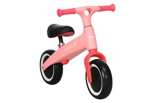 AIYAPLAY Baby Balance Bike, with Adjustable Seat, for 1.5-3 Years - Pink