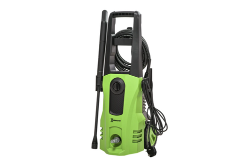 DURHAND 1800W High Pressure Washer, 150 Bar Pressure, 510 L/h Flow, High-Performance Portable Power Washer Jet Wash Cleaner with 6M Hose, Snow Foam Bottle for Garden, Car, Furniture, Green