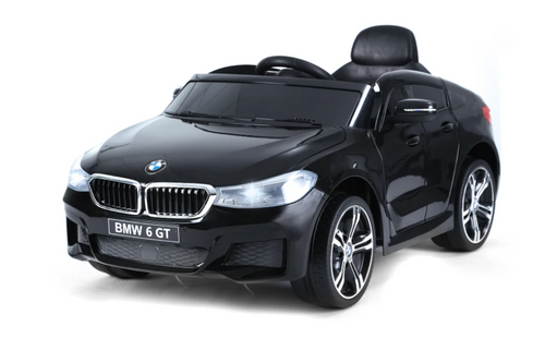 HOMCOM Kids Electric Ride On Car 6V Licensed BMW 6GT W/ Remote-Black