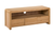 Curve TV Unit Oak Plain Image