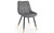 Hadid Dining Chair Grey Plain Image