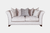 Vesper 2 Seater Sofa Aaron Silver