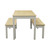 Ohio Dining Set Oak-Grey image