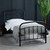 Halston 3.0 Single Black Bed lifestyle image