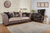 Weston 3 Seater Sofa Rancho Coffee Lifestyle