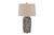 Acantho Grey Ceramic Lamp