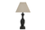 Incia Fluted Wooden Table Lamp