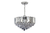 Rialto 3 Pendant Light Chrome 380mm