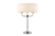 Madison Table Lamp Bright Nickel