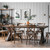 Ashbourne Dining Table lifestyle with chairs