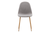 Headford Dining Chair Oak / Light Grey (2pk)