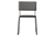 Bamburgh Dining Chair Slate Faux Leather (2pk)