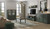 Evora-40 TV Cabinet Green Room Image with other pieces from range