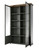 Evora-13 Tall Display Cabinet Green Door Open