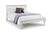 Salerno Shaker Bed - Ivory