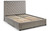 Wilton Deep Buttoned 4 Drawer Bed - Grey Frame