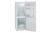 Montpellier MS155W Low Frost Fridge Freezer White Doors Open