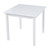 White Wooden Table and Chair Set table