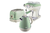 Ariete ARPK5 Vintage Retro Jug Kettle, Toaster & Espresso Coffee Machine Set Green main image