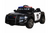 Police Childs Ride-on Car - Black