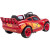 Disney Lightning McQueen Childs Ride-On Car - Red Side