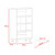 Harvard Display Bookcase Dimensions