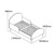 Kids Toddler Bed - dimensions
