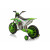 Kids 12v Electric Motorbike with Stabilisers  Rear