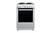 Statesman DELTA50W 50cm Single Cavity Electric Cooker White front view