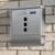 Wall Mounted Metal Mail Box - Stainless Steel lifestyle