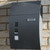 Large Curved Wall Mounted Metal Mail Box - Dark Grey Lifestyle