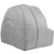 Soft Fleece Cat Igloo Bed - Grey Back