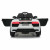 Audi R8 Childs Ride-on Car - White rear with doors open