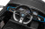 Kids Ride on BMW i4 12v Car - Black steering wheel
