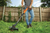 Black & Decker STC1820PC Cordless Strimmer Strimming